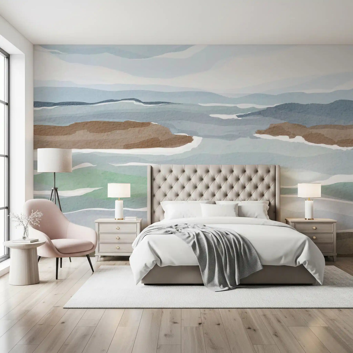 Atlantic Ocean view Wall Mural