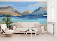 Scandinavian Fjord Wall Mural