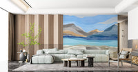 Scandinavian Fjord Wall Mural