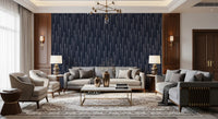 Ascending Arrow Geometric Motif Wallpaper⁠