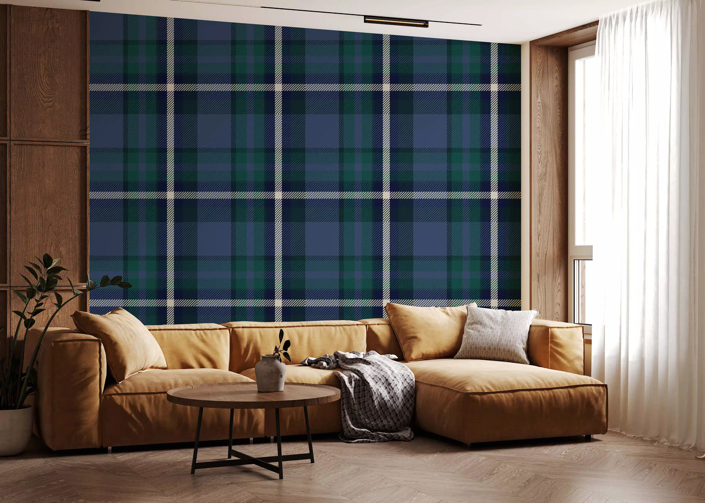 Heritage Tartan Check Wallpaper⁠