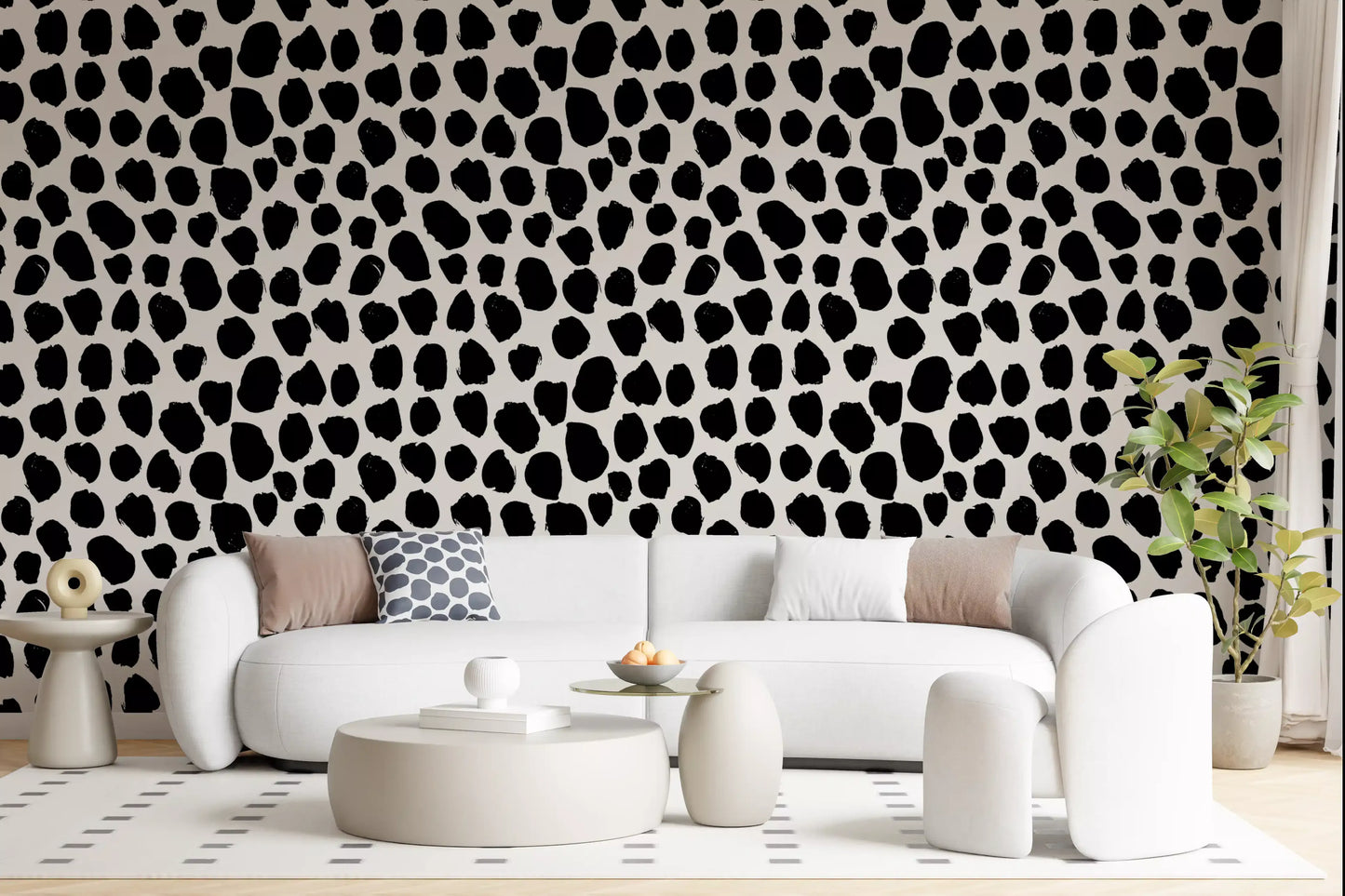 Ink Blot Texture Style Wallpaper⁠