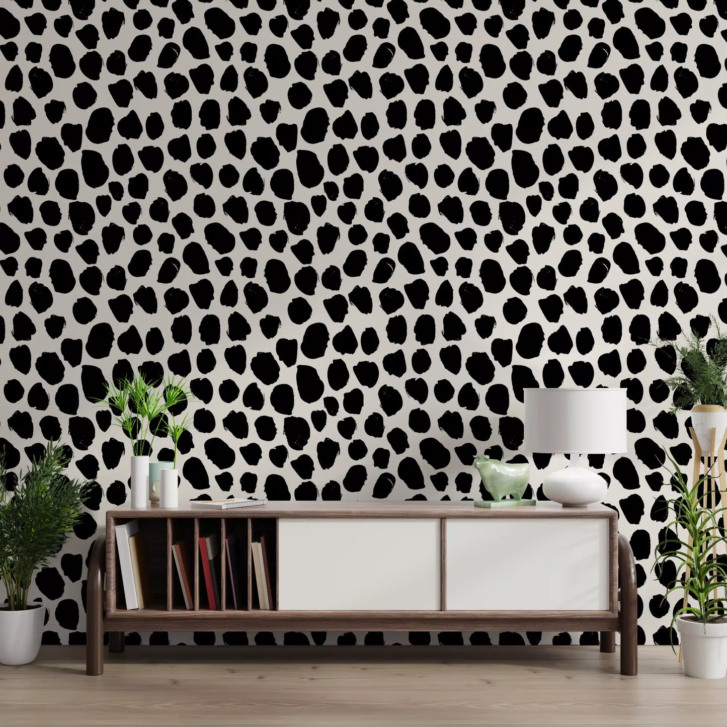 Ink Blot Texture Style Wallpaper⁠