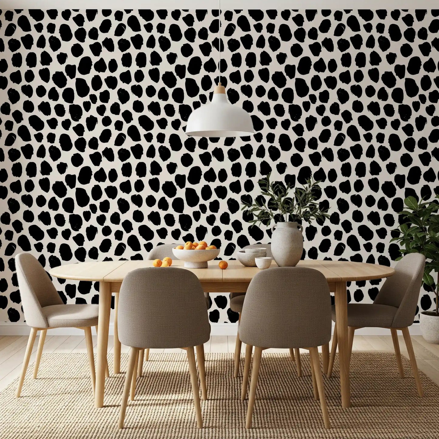 Ink Blot Texture Style Wallpaper⁠