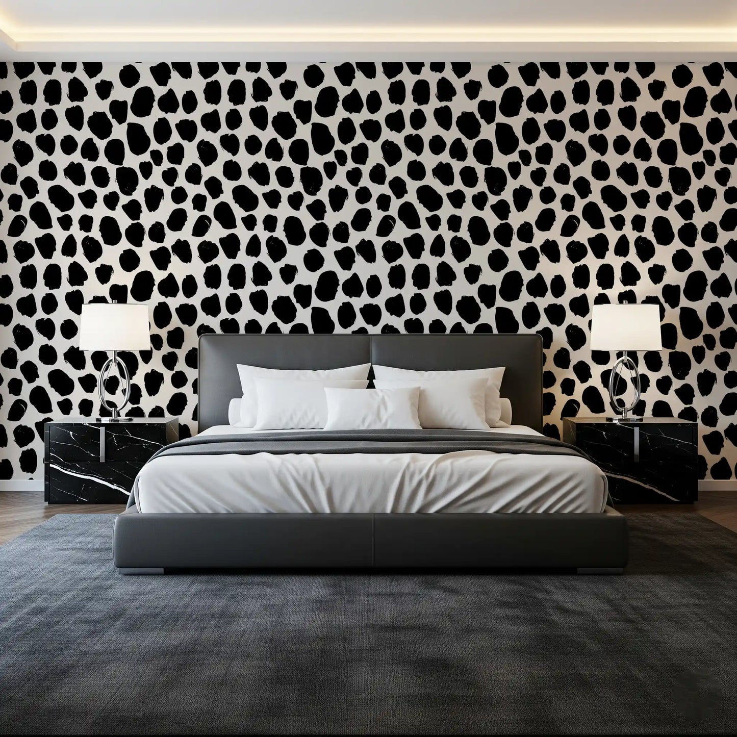 Ink Blot Texture Style Wallpaper⁠