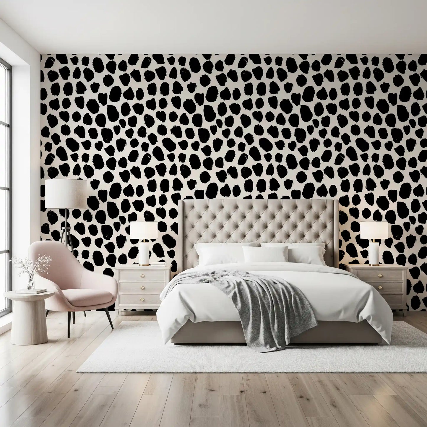 Ink Blot Texture Style Wallpaper⁠