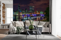 Evening Thames Cityscape Wall Mural
