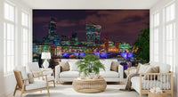 Evening Thames Cityscape Wall Mural