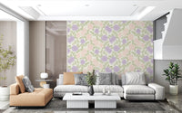 Soft Watercolor Hydrangea Garden Wallpaper⁠