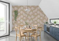 Muted Meadow Petal Pattern Wallpaper⁠