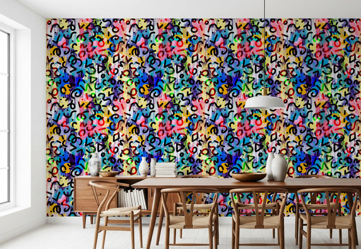 Vibrant Abstract Brushstroke Motion Wallpaper⁠