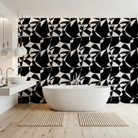 Modern Minimalist Flow Art Wallpaper⁠