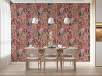 Australian Native Bloom Botanical Wallpaper⁠