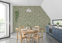 Cottage Chique - sage Wallpaper⁠