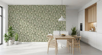 Cottage Chique - sage Wallpaper⁠