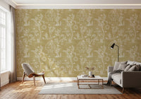 Chinoiserie Garden Birdcage  Wallpaper⁠