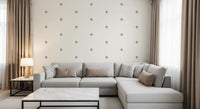 Minimalist Hand-Drawn Flourish Pattern Wallpaper⁠