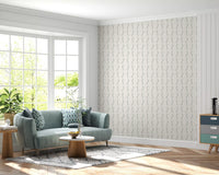Minimalist Sage Leaf Sprigs Wallpaper⁠