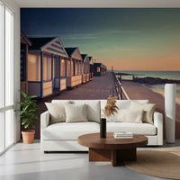 Sunrise Promenade View Wall Mural