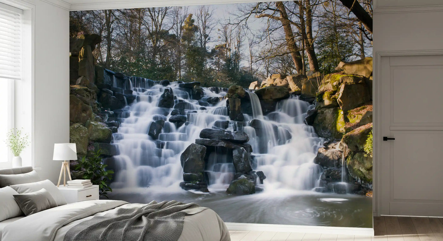 Rugged Mountain Brook Scenery Wall Mural
