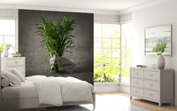 Rustic Herb Bundle Still Life Wall Mural