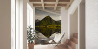 Glacial Lake and Mountain Vista Wall Mural