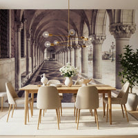 Grand Italian Stone Archway Wall Mural