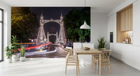 Metropolitan Bridge Light Trails Wall Mural