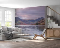 Serene Mountain Wilderness Scenery Wall Mural