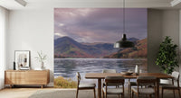 Serene Mountain Wilderness Scenery Wall Mural