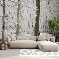Frosty Woodland Whispers Wall Mural