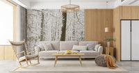 Frosty Woodland Whispers Wall Mural