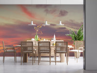 Twilight Gradient Skies Wall Mural