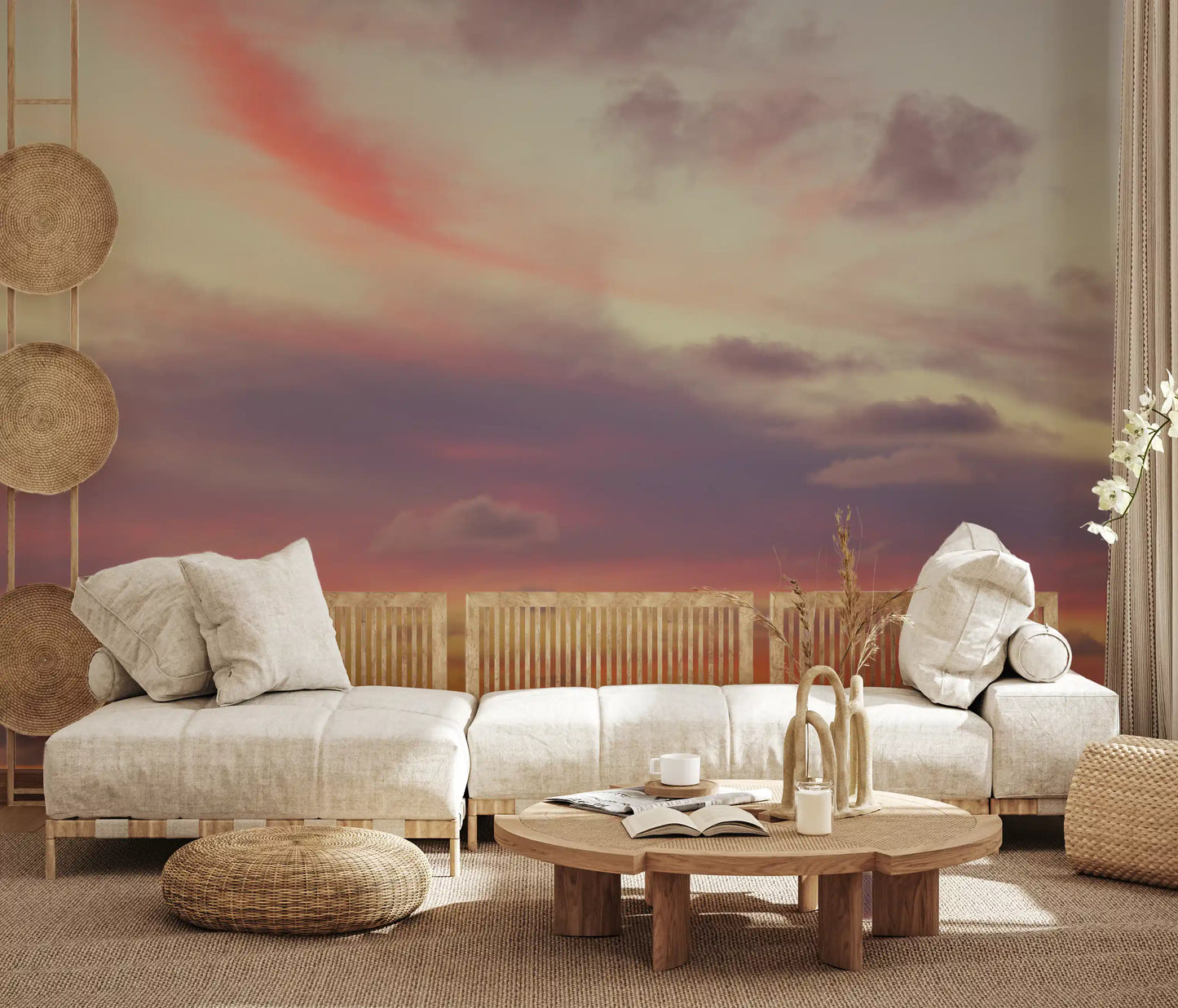 Twilight Gradient Skies Wall Mural
