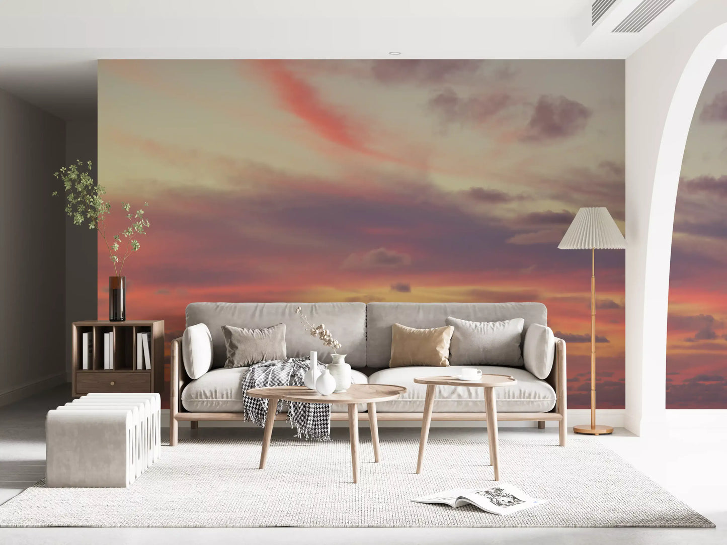 Twilight Gradient Skies Wall Mural