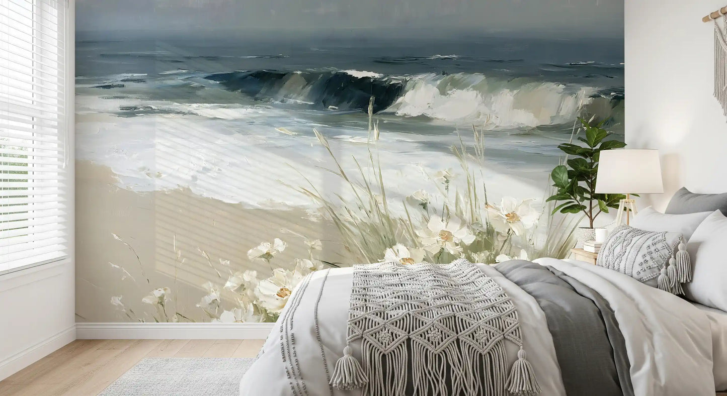 Coastal Meadow Breeze Wall Mural