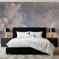 Ethereal Drift Painted Sky Wall Mural