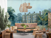 Stately Country Manor Estate Wall Mural