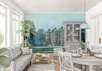 Stately Country Manor Estate Wall Mural