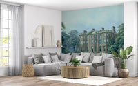 Stately Country Manor Estate Wall Mural