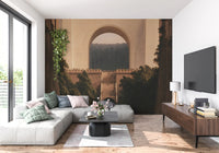 Monumental Stone Passage Wall Mural