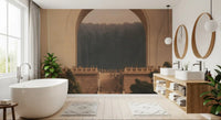 Monumental Stone Passage Wall Mural