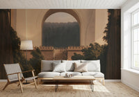 Monumental Stone Passage Wall Mural