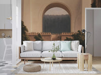 Monumental Stone Passage Wall Mural