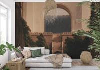 Monumental Stone Passage Wall Mural