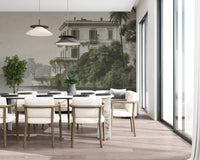 Vintage Villa by the Water Wall Mural