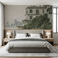 Vintage Villa by the Water Wall Mural