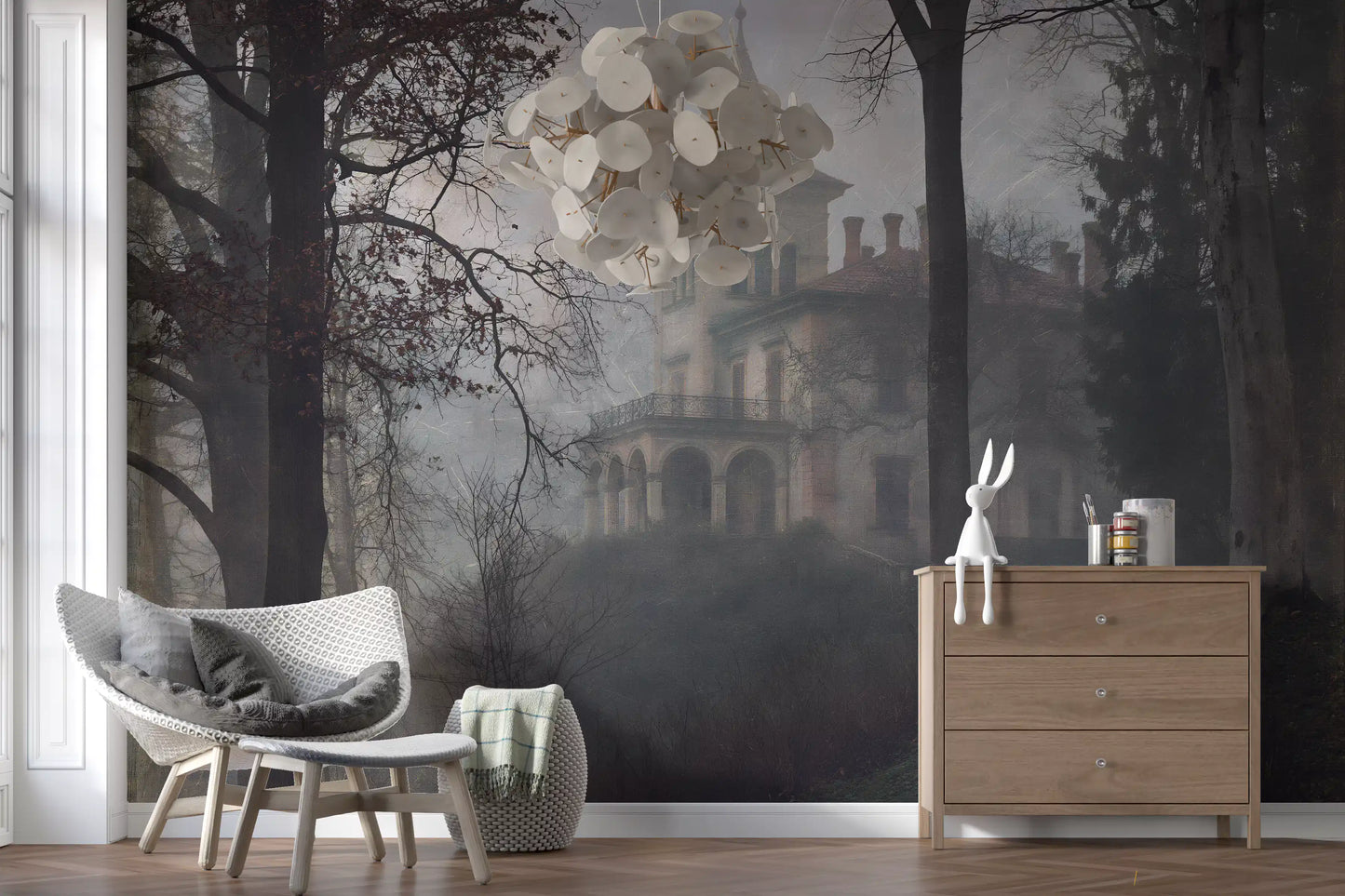 Enchanted Forest Estate Retreat Wall Mural