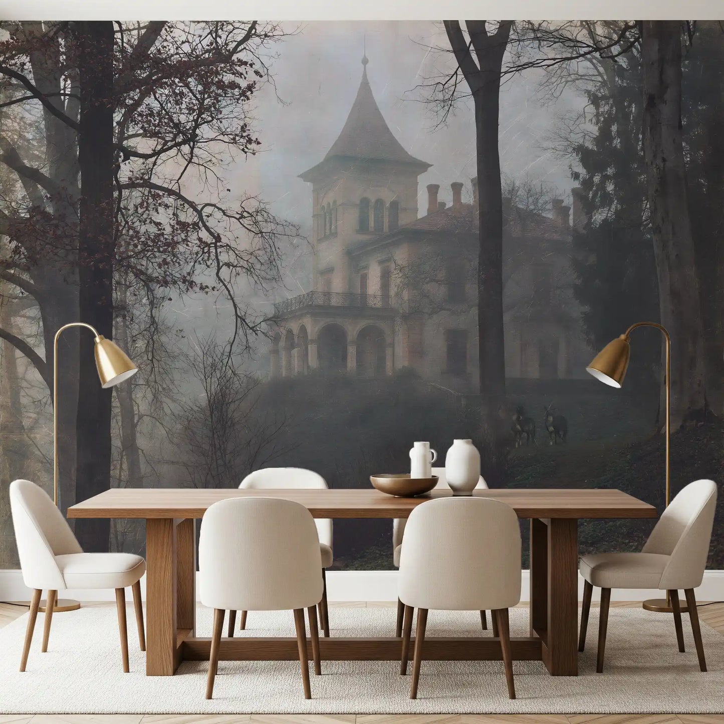 Enchanted Forest Estate Retreat Wall Mural