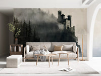 Enigmatic Stone Citadel Wall Mural